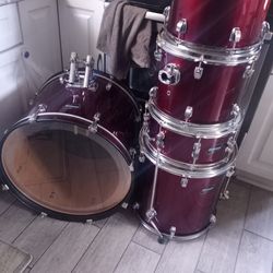 Ludwig Drum Kit New Wit Hardware 