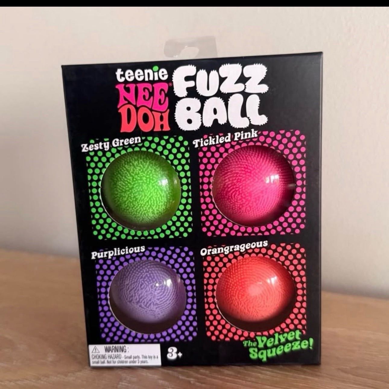 Teenie needoh fuzz balls