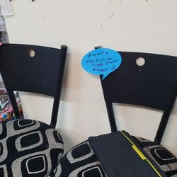 4 Swivel Counter High Chairs