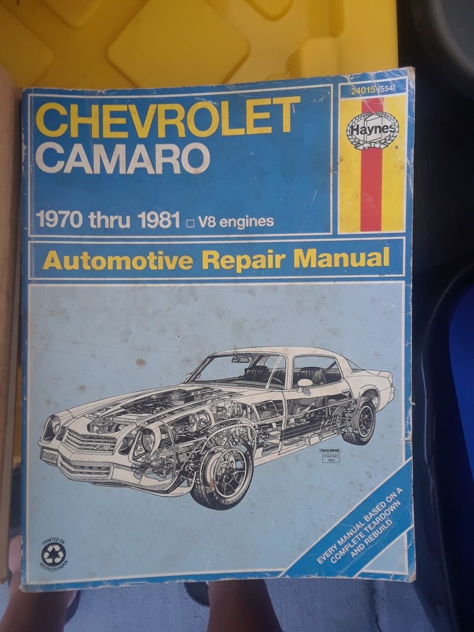 Haynes Camaro manual