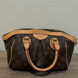 Louis Vuitton 2009 Pre-owned Monogram Tivoli PM Hand Bag- Brown