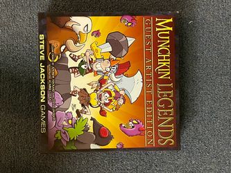 Munchkin Legends Guest Artist Edition Board Game