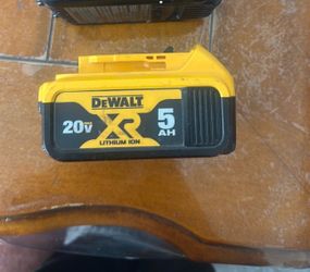 Dewalt 20v 5ah battery