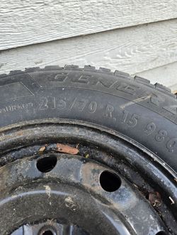 Winter Tires with Wheels