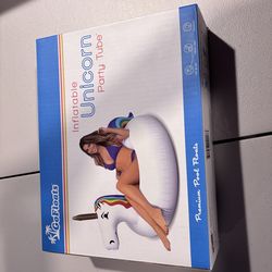 Inflatable Unicorn Party Tube