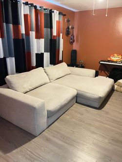 Cindy Crawford Loveseat with Chaise