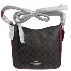 Coach Ellie File Bag in Signature Canvas 