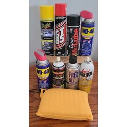 Assorted Lubricants & Car Detail Supplies Meguiar's, WD-40, PB Blaster