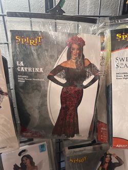 halloween catrina size L -12-14