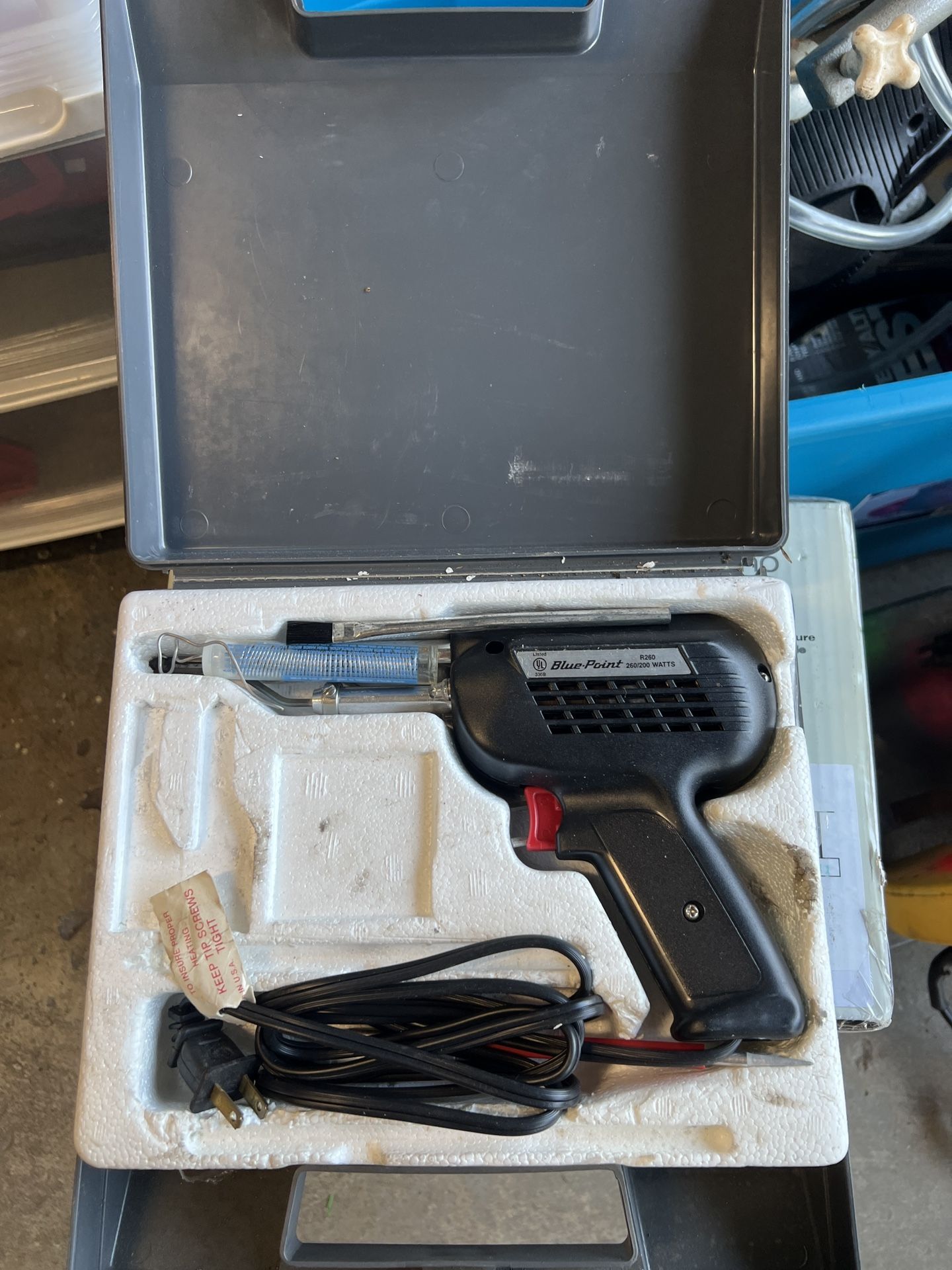 Blue Point Soldering Iron