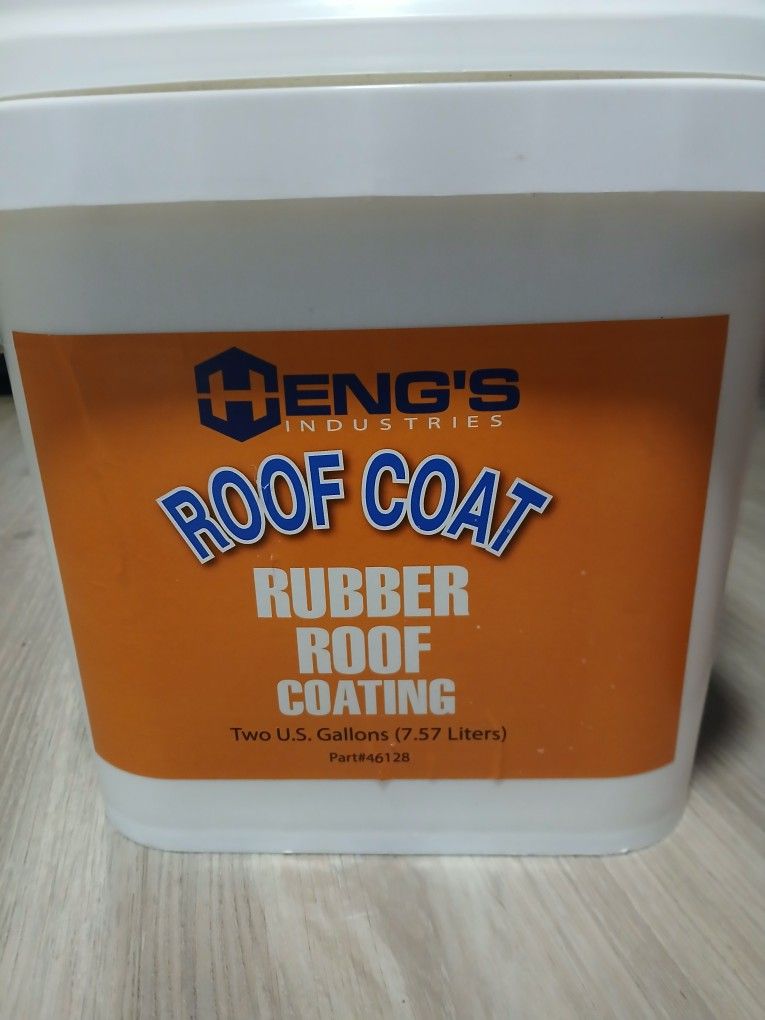 RV / MOTORHOME RUBBER ROOF COATING 