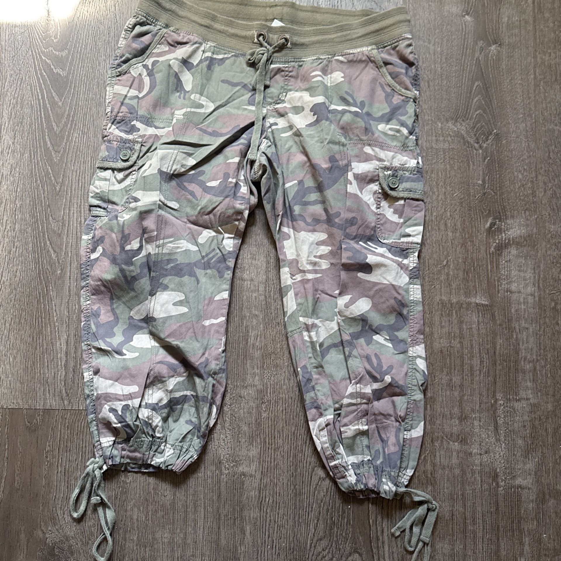 Vintage Maternity Cargo Pants 