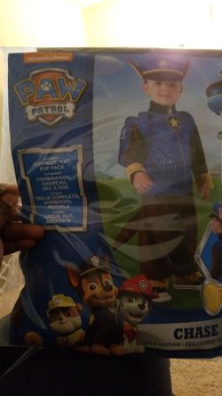Paw patrol new costume/ new still in plastic