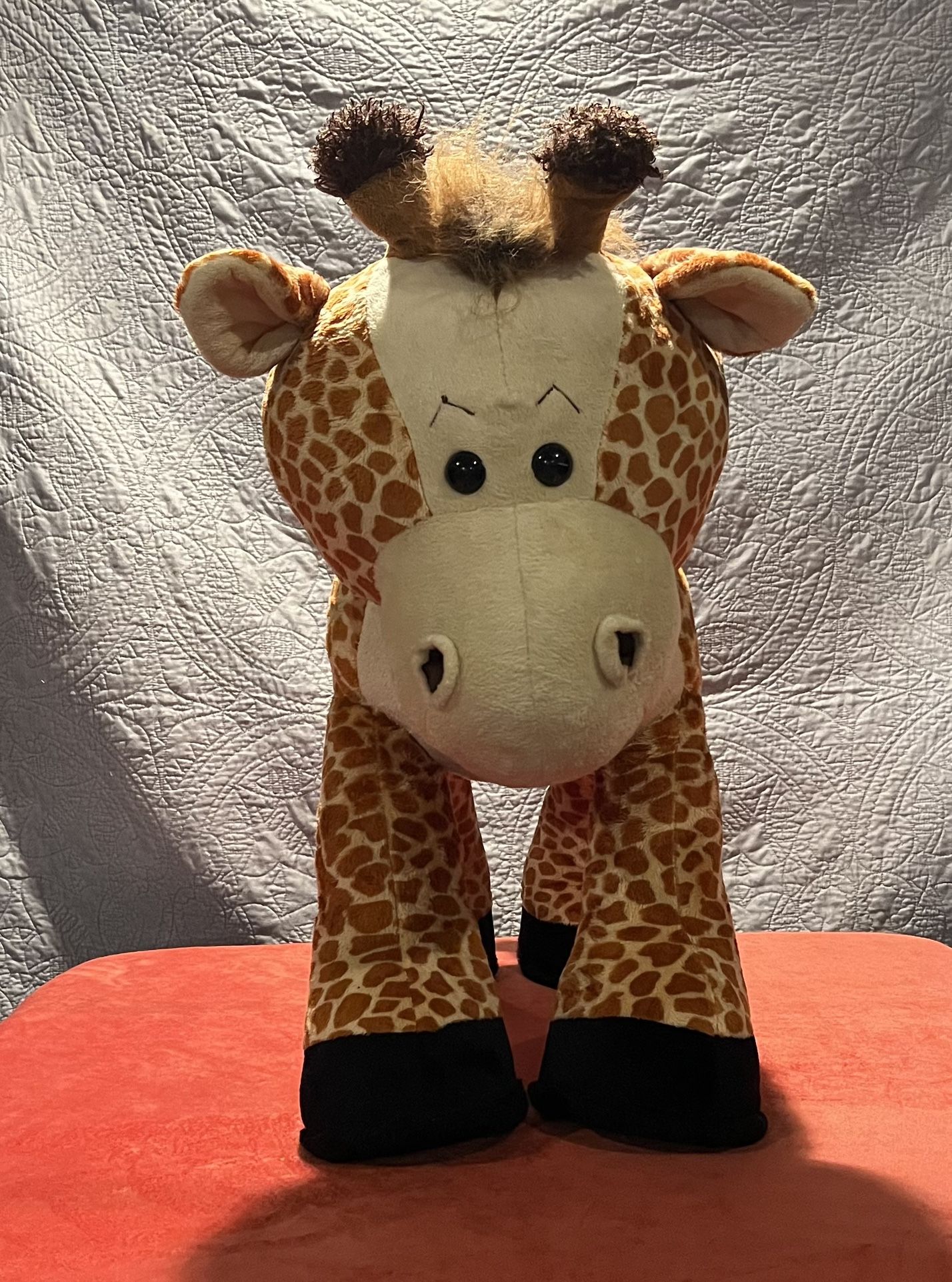 Plushy Giraffe Sit On - Walmart
