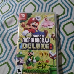 New Super mario Bros U Deluxe For Nintendo Switch