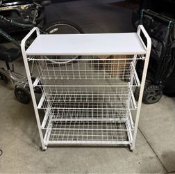 4 Drawer Metal Organizer