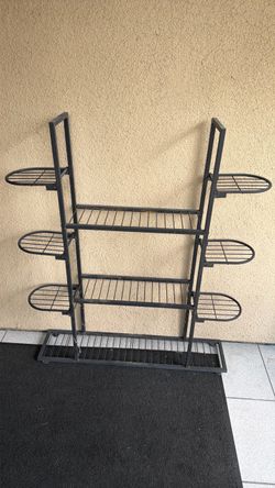 Black Metal Multi-Tier rack
