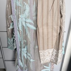 Pakistani Sana Safinaz 3 Piece Luxury Lawn 