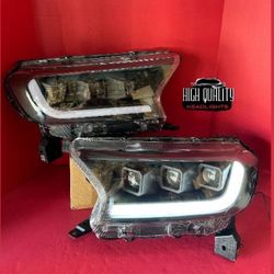 Ford Ranger 2019. 2023 Headlights.