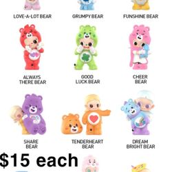 Zsiga x Care Bears Series True Heart Bear figure by POP MART