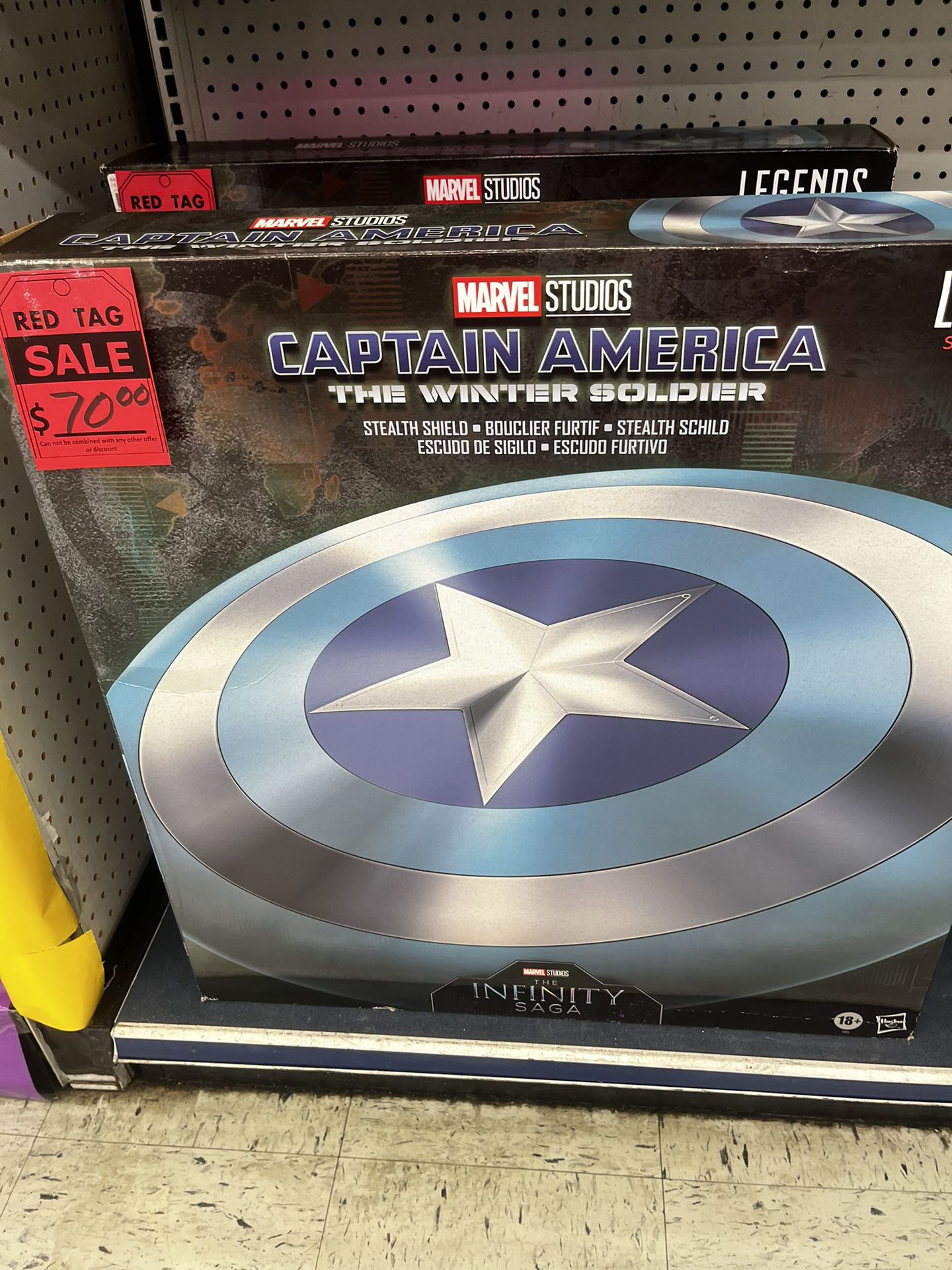 Blue Captain America Shield Collectibles 