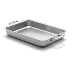 9" x 13" Stainless Steel Bake & Roast Pan - Cookware 360 / Americraft