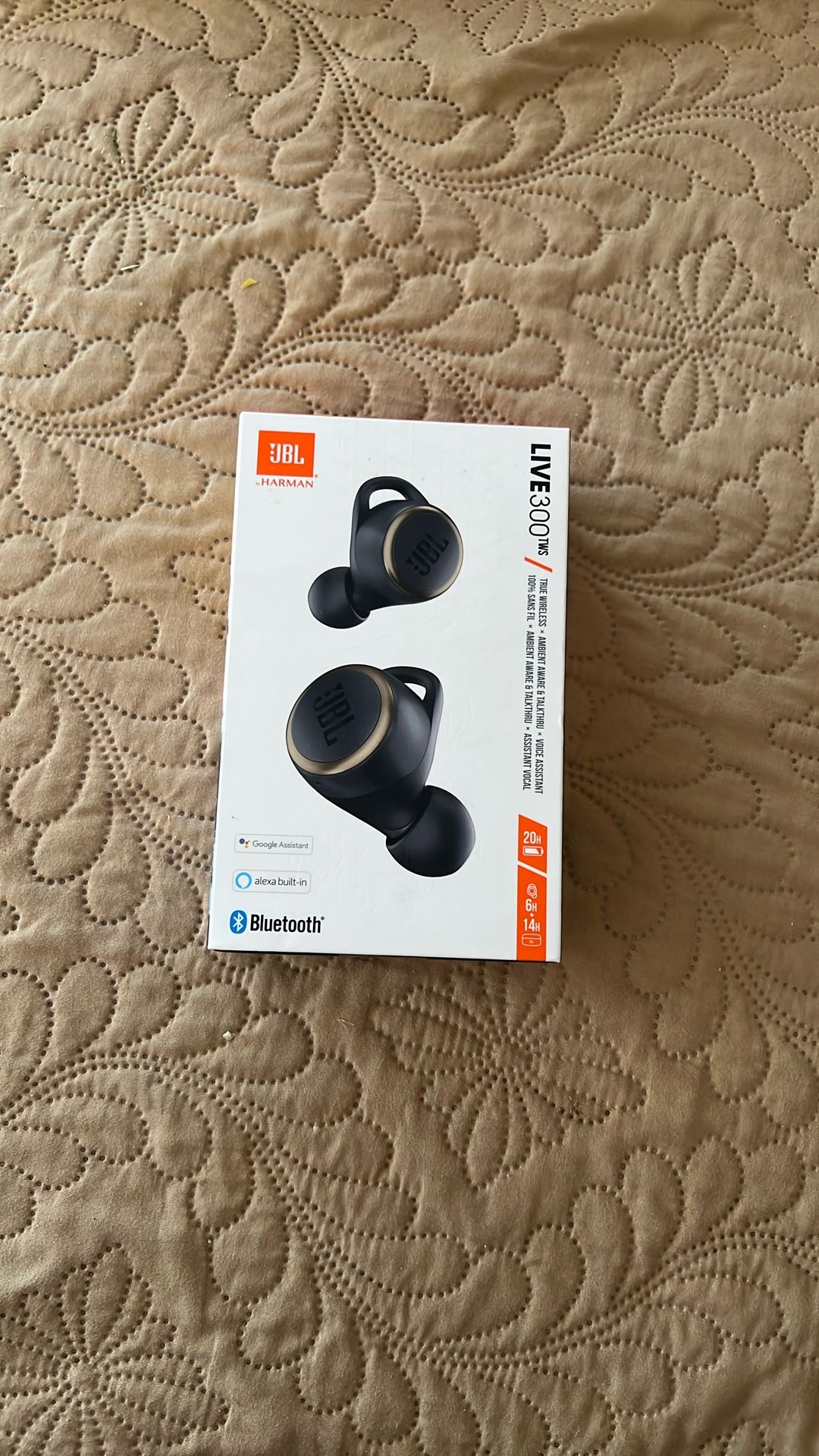 JBL Live 300TWS Wireless In-ear Headphones - Black