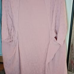 Universal Thread Women's Frayed Hem Pink Blush Kimono Cardigan One SizeUniversal Thread Women's Frayed Hem Pink Blush Kimono Cardigan One Size