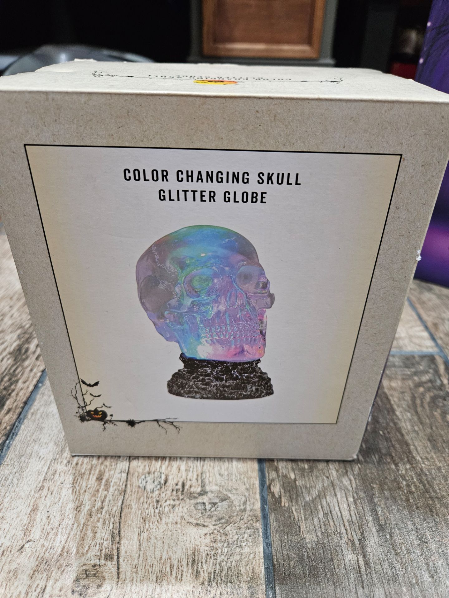 Figure Color Key Cracker Barrell Color Changing Glitter Skull for Sale in San Antonio ...