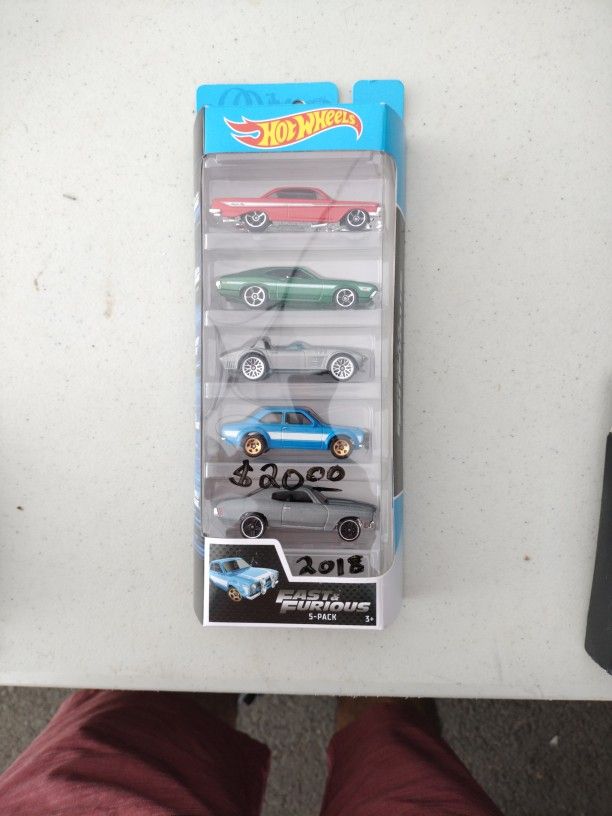 2018 Fast & Furious 5- Pack - Hot Wheels