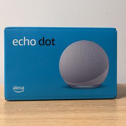 🔊 Amazon Echo Dot (5th Generation – Newest Model) | Glacier White | Brand New Sealed