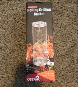 Rolling Grill Basket