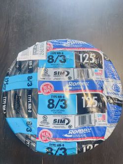 Romex 8/3 125ft