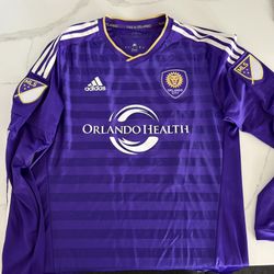 Adidas Men’s Lg Orlando City Soccer Jersey shirt Top