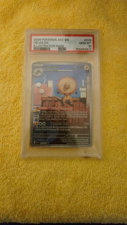 Tcg Pokemon card Heliolisk psa 10