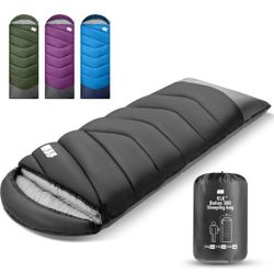 Sleeping Bag- New- Black