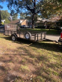 6x14 Single Axle Trailer