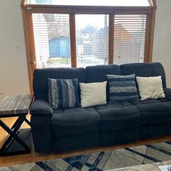 2 Sofas 1 Love Seat And Tables
