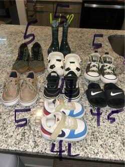 Toddler Shoe Bundle – Nike, Vans, Converse & More