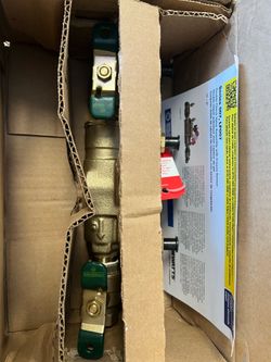 Watts 3/4-in FNPT × 3/4-in FNPT Bronze Double check valve