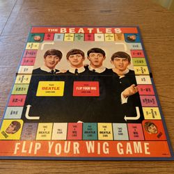The Beatles Vintage Flip Your Wig Board Game
