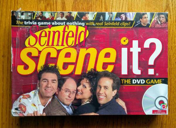 Seinfeld Scene It? interactive DVD trivia board game about nothing