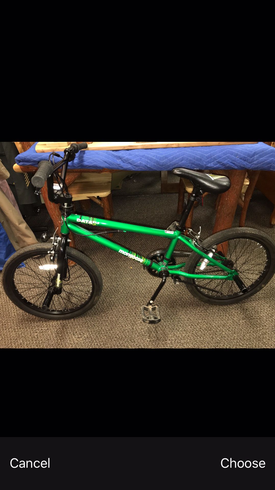 $52 mongoose BMX bike like new