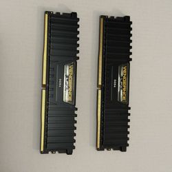 Corsair Vengeance 2x8gb 3200mhz cl16 DDR4 Ram