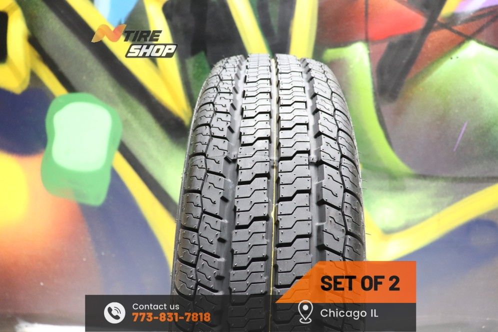 Set of 2 New 195/75R16 C 107/105R Nexen Roadian CT8 HL
