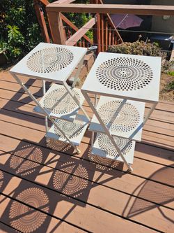 Outdoor plant stands