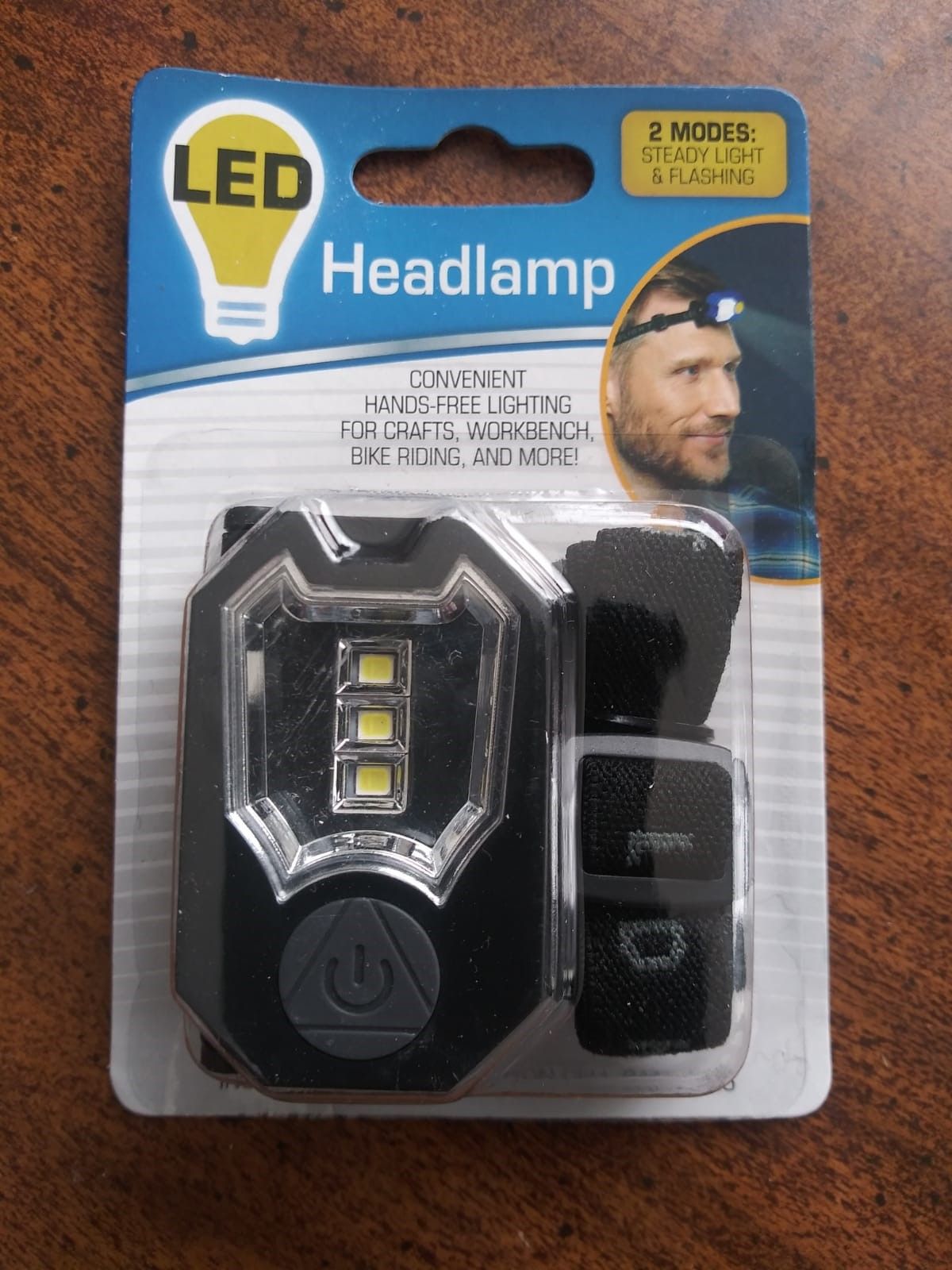 LED Mini Headlamp Headlight Adjustable Camping Torch Lamp Light