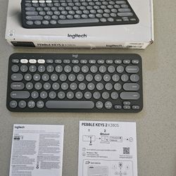 Logitech Pebble Keys 2 K380s Bluetooth Wireless Keyboard 