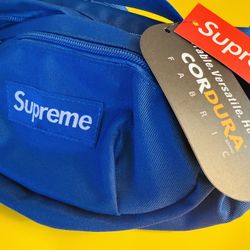 Supreme Blue Waist Bag Cross Body (SS 18) 44th -New
