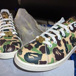 Adidas Stan Smith X BAPE